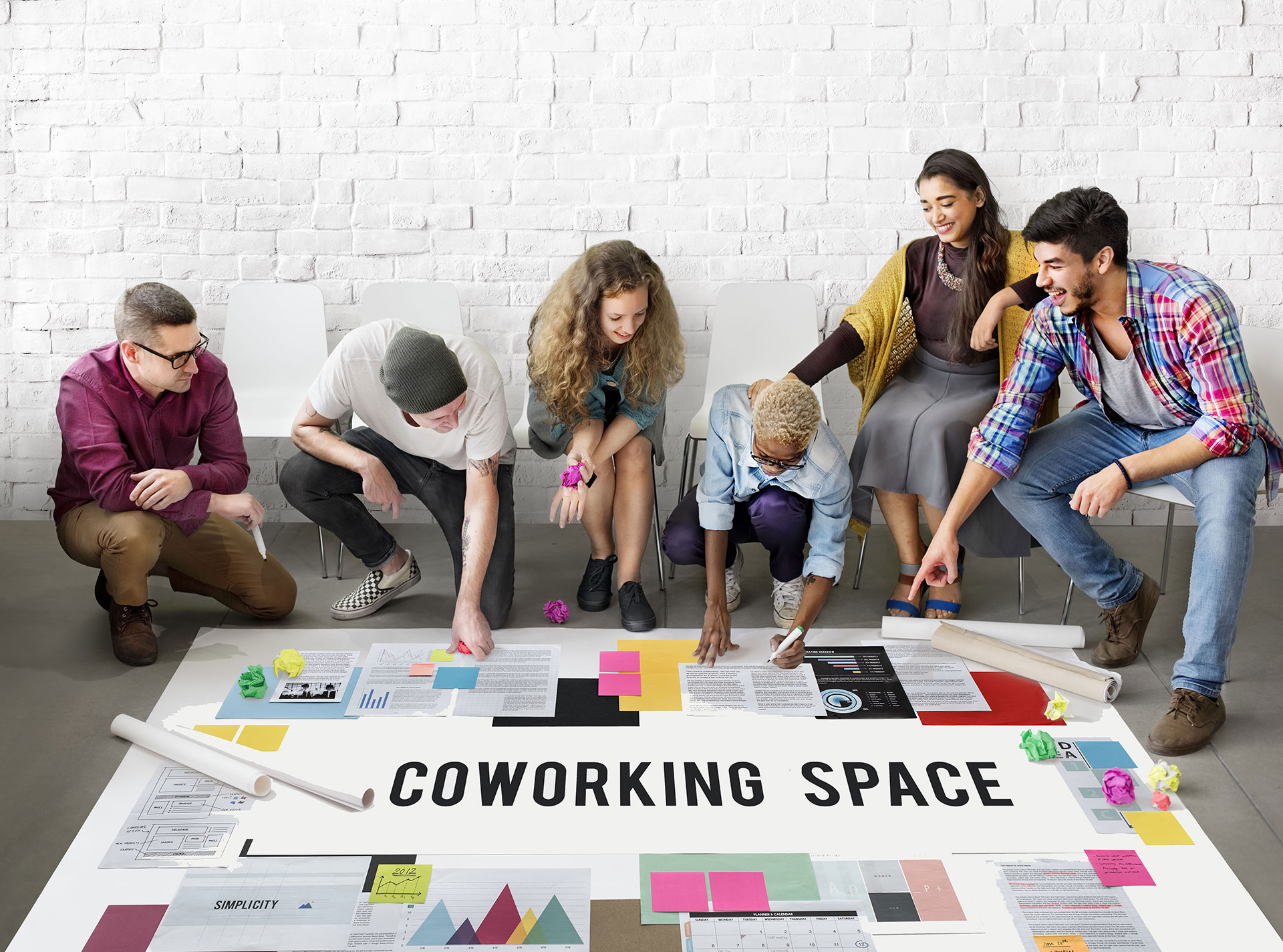 coworking concept